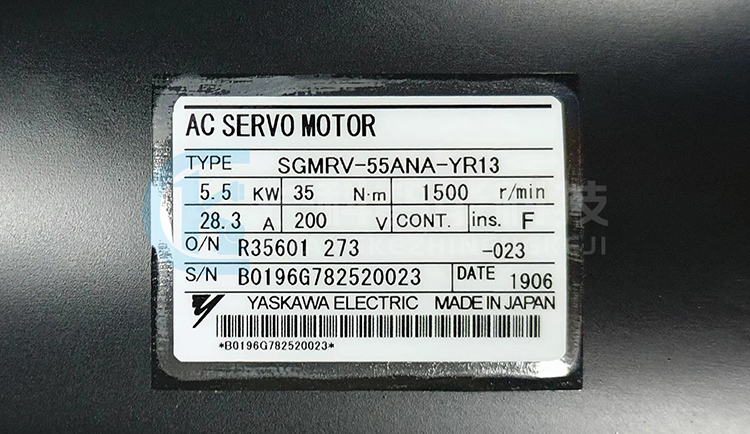 安川5.5KW伺服電機SGMRV-55ANA-YR13